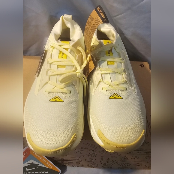 Nike Pegasus Trail 5 GTX Shoes Alabaster Gold FQ0908-700 Men SZ 11.5 New No Lid - Picture 2 of 7